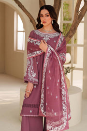 Zarif Exclusive Tabeer Embroidered Raw Silk Unstitched 3Pc Suit D-08 Sung