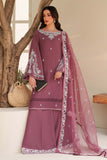 Zarif Exclusive Tabeer Embroidered Raw Silk Unstitched 3Pc Suit D-08 Sung