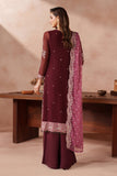 Zarif Mahrosh Embroidered Chiffon Unstitched 3Pc Suit UNST-MUF-02 SAMROSE