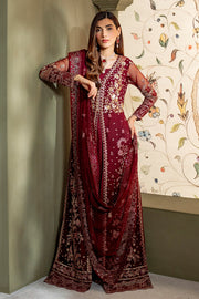 Neeshay Parinaaz Unstitched Wedding Formal Net Dress - SURI