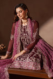 Zarif Mahrosh Embroidered Chiffon Unstitched 3Pc Suit UNST-MUF-02 SAMROSE