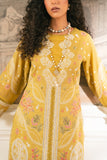 Zivah Apparel Unstitched Embroidered Luxury Lawn 3Pc Suit - Olivine