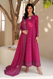 Zarif Exclusive Tabeer Embroidered Raw Silk Unstitched 3Pc Suit D-04 Horain