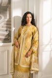 Zivah Apparel Unstitched Embroidered Luxury Lawn 3Pc Suit - Olivine
