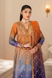 Alizeh Formals Embroidered Shamoz Silk Unstitched 3Pc Suit AF-SS-2235-Nebula