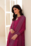 Zarif Exclusive Tabeer Embroidered Raw Silk Unstitched 3Pc Suit D-04 Horain