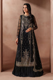 Zarif Mahrosh Embroidered Net Unstitched 3Pc Suit UNST-MUF-01 ISHAAL
