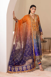 Alizeh Formals Embroidered Shamoz Silk Unstitched 3Pc Suit AF-SS-2235-Nebula