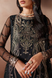 Zarif Mahrosh Embroidered Net Unstitched 3Pc Suit UNST-MUF-01 ISHAAL