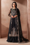 Zarif Mahrosh Embroidered Net Unstitched 3Pc Suit UNST-MUF-01 ISHAAL