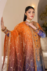 Alizeh Formals Embroidered Shamoz Silk Unstitched 3Pc Suit AF-SS-2235-Nebula