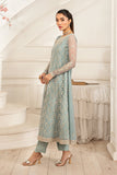 Zarif Formals Sequins Embroidered Net Unstitched 3Pc Suit ZFE-01 LYDIA