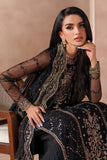 Zarif Mahrosh Embroidered Net Unstitched 3Pc Suit UNST-MUF-01 ISHAAL