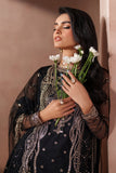 Zarif Mahrosh Embroidered Net Unstitched 3Pc Suit UNST-MUF-01 ISHAAL