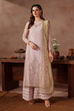 Zarif Mahrosh Embroidered Net Unstitched 3Pc Suit UNST-MUF-06 ZINOOR