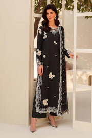 Zarif Exclusive Tabeer Embroidered Raw Silk Unstitched 3Pc Suit D-03 Zareen