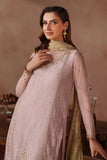 Zarif Mahrosh Embroidered Net Unstitched 3Pc Suit UNST-MUF-06 ZINOOR