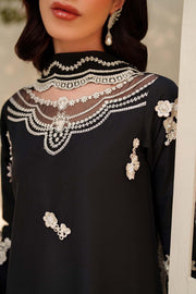 Zarif Exclusive Tabeer Embroidered Raw Silk Unstitched 3Pc Suit D-03 Zareen