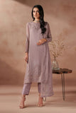 Zarif Mahrosh Embroidered Chiffon Unstitched 3Pc Suit UNST-MUF-04 SAHEER
