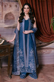 Neeshay Shagun Embroidered Raw Silk Unstitched 3Pc Suit - MEHRUNISSA