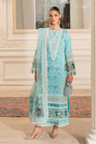 Zivah Apparel Unstitched Embroidered Luxury Lawn 3Pc Suit - Turquoise