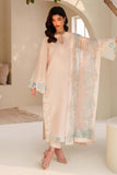 Zarif Exclusive Tabeer Embroidered Raw Silk Unstitched 3Pc Suit D-02 Florielle