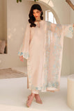 Zarif Exclusive Tabeer Embroidered Raw Silk Unstitched 3Pc Suit D-02 Florielle