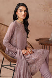 Zarif Mahrosh Embroidered Chiffon Unstitched 3Pc Suit UNST-MUF-04 SAHEER