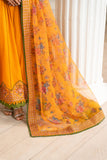 Zivah Apparel Unstitched Embroidered Luxury Lawn 3Pc Suit - Citrina