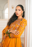 Zivah Apparel Unstitched Embroidered Luxury Lawn 3Pc Suit - Citrina