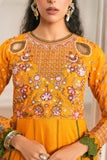Zivah Apparel Unstitched Embroidered Luxury Lawn 3Pc Suit - Citrina