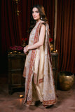 Neeshay Shagun Embroidered Raw Silk Unstitched 3Pc Suit - ROSHNI