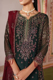 Zarif Mahrosh Embroidered Chiffon Unstitched 3Pc Suit UNST-MUF-07 MINSHA