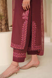 Zarif Exclusive Tabeer Embroidered Raw Silk Unstitched 3Pc Suit D-01 Malika