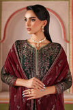 Zarif Mahrosh Embroidered Chiffon Unstitched 3Pc Suit UNST-MUF-07 MINSHA
