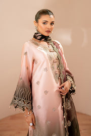 Alizeh Formals Embroidered Shamoz Silk Unstitched 3Pc Suit AF-SS-2231-Rozella