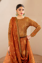 Alizeh Formals Embroidered Shamoz Silk Unstitched 3Pc Suit AF-SS-2230-Vivara