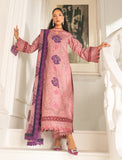 Zivah Apparel Unstitched Embroidered Luxury Lawn 3Pc Suit - Zaran
