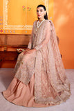 Neeshay Parinaaz Unstitched Wedding Formal Net Dress - GHAZAL