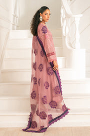 Zivah Apparel Unstitched Embroidered Luxury Lawn 3Pc Suit - Zaran