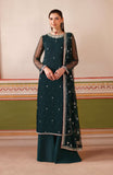 Zarif Falesia Embroidered Net Unstitched 3Pc Suit UNST-HF-02 SHENAAR