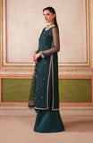 Zarif Falesia Embroidered Net Unstitched 3Pc Suit UNST-HF-02 SHENAAR