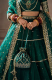 Mallika Jaan by Zevk Unstitched Embroidered Tusel Silk Dress - NOOR-E-JAAN