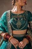 Mallika Jaan by Zevk Unstitched Embroidered Tusel Silk Dress - NOOR-E-JAAN