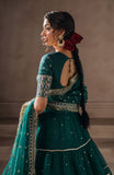 Mallika Jaan by Zevk Unstitched Embroidered Tusel Silk Dress - NOOR-E-JAAN
