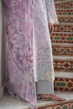 Neeshay Summer Lines Embroidered Lawn Unstitched 3Pc Suit - BLUSHMERE