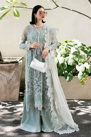 Saad Shaikh Fleurie Vol-02 Luxury Embroidered Organza Unstitched 3Pc Suit - Anya