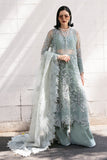 Saad Shaikh Fleurie Vol-02 Luxury Embroidered Organza Unstitched 3Pc Suit - Anya