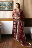 Saad Shaikh Fleurie Vol-02 Luxury Embroidered Net Unstitched 3Pc Suit - Arya