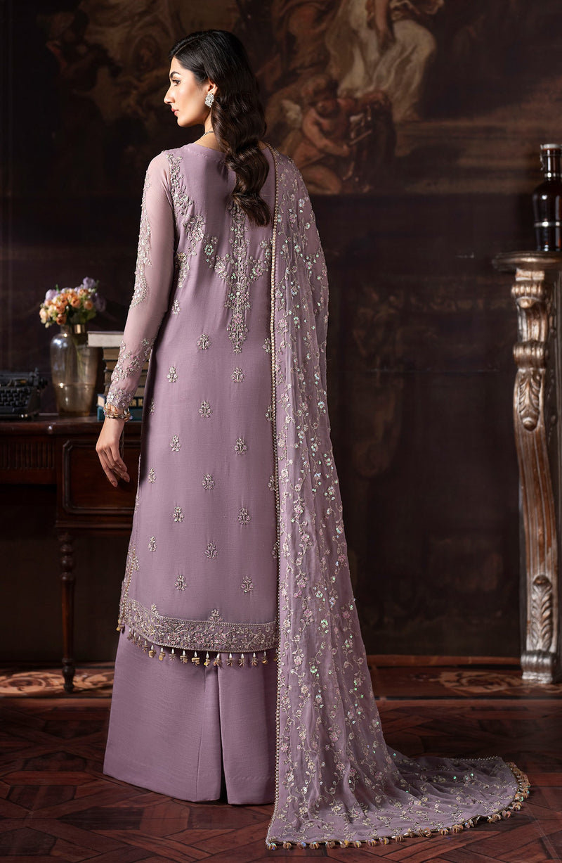 Rouge by Zarif Embroidered Chiffon Unstitched 3Pc Suit ZRW-05 FLORENCE